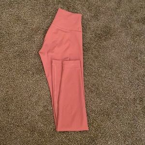 Light pink Lululemon leggings